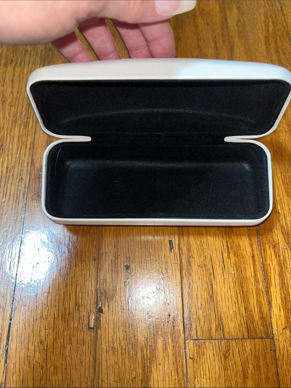 Calvin Klein Jeans White and Black Eyewear Case